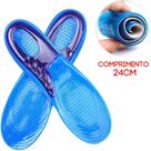 Palmilha Ortopédica Gel De Silicone Para Dores Nos Pés Anti Impacto Para Sapato, Tamanho BR