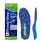 Palmilha PowerStep Pinnacle High unissex para adultos azul/verde