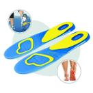 Palmilha Silicone Anti Impacto Confortável 36 a 41 Fascite Gel Recortável