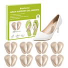 Palmilhas Arch Support Bukihome Gel para pés planos, 0,8 cm, 8 pares Palmilhas Arch Support Bukihome Gel para pés planos, 0,8 cm, 8 pares