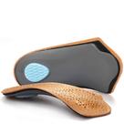 Palmilhas Arch Support RooRuns 3/4 para fascite plantar mulheres/homens