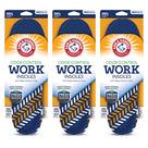 Palmilhas Arm & Hammer Work Memory Foam para homens e mulheres