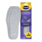Palmilhas de amortecimento Dr. Scholl's Go Sockless! 3 pares unissex