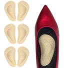 Palmilhas de sapato Dr. Foot's Arch Support para pés planos, 3 pares