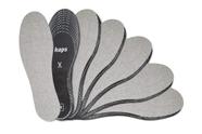 Palmilhas de sapato Kaps Odour Stop Anti Odor com carvão vegetal, 6 pares