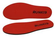 Palmilhas de sapato Run 619 Zero Drop Firm Thick para homens 11-12