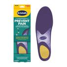 Palmilhas Dr. Scholl's Prevent Pain, parte inferior do corpo, mulheres, 6-10, 1 par
