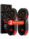Palmilhas para botas de trabalho CRUVHEAL Work Pro Comfort, 2 pares, pretas