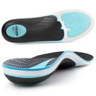 Palmilhas PCSsole para fascite plantar, suporte pesado de arco alto