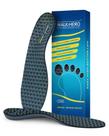 Palmilhas Walkhero Arch Support, fascite plantar, cinza