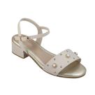 Pampili Sandalia Fancy Com Salto Nude Pampili Sandalia Fancy Com Salto Nude