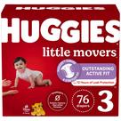Pañales HUGGIES Little Movers Talla 3 76 Unidades 7-13 kg