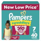Pañales Pampers Swaddlers 360 Talla 7 Pull-On, Paquete con 40