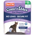 Pañales para Gatos Hartz Confortables Talla XS 16 Unidades Protección 16h Pañales para Gatos Hartz Confortables Talla XS 16 Unidades Protección 16h