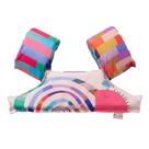 Panda pool - boia tripla infantil - pig pink -