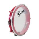 Pandeiro 08 Júnior Pele Cristal Luen - Vermelho