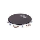 Pandeiro 10” ABS Branco Izzo com Pele Preta Pandeiro 10” ABS Branco Izzo com Pele Preta