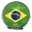 Pandeiro 10" Pele Brasil Corcovado Azul - Torelli-TP352