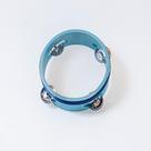 Pandeiro 15cm - madeira com pele pvc e platinela