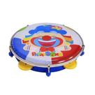 Pandeiro abs azul pele patati 08 - SLX INSTRUMENTOS