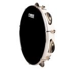 Pandeiro Abs Branco 10" Pele Poly Preta Phx