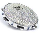 Pandeiro Branco 10 Pele Holografica Torelli TP308BC Abs