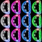 Pandeiro CHIVENIDO Light Up LED para adultos e crianças x12