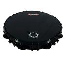Pandeiro contemporanea 12 40pbcf black formica preto tarraxa dupla