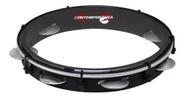 Pandeiro Contemporânea Madeira 12'' Bk Light Nylon 84lbk
