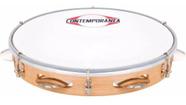 Pandeiro contemporanea md 11'' pele leitosa light 84lt