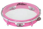 Pandeiro Infantil Abs Rosa 08 Pele Transparente - 117863