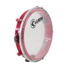Pandeiro Infantil Abs Vermelho Pele Cristal 8" - Luen Pandeiro Infantil Abs Vermelho Pele Cristal 8" - Luen