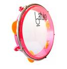 Pandeiro Infantil Luen 08 Pele Cristal Batuka Rosa