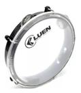 Pandeiro Infantil preto - Luen Junior Aro 8 Abs - Pele Cristal