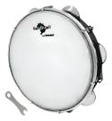 Pandeiro Liverpool Sambrasil Standard 10'' Pele Branca - Pre