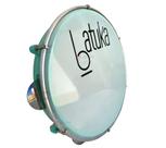 Pandeiro Luen Verde 10 Pol Pele Leitosa Batuka Samba Pagode