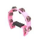 Pandeiro Meia Lua Iniciante / Profissional PML 001PK - Rosa Claro // Liverpool