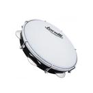 Pandeiro Preto Torelli 10'' Pele Leitosa Tp309 Pr