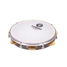 Pandeiro timbra profissional 10" pele leitosa capa e chave Pandeiro timbra profissional 10" pele leitosa capa e chave