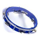 Pandeiro TORELLI 10 polegadas azul pele cristal - tp348 azul