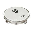 Pandeiro Vanguarda 10" ABS Pele Leitosa Com Logo Fé (Branco) - 113587