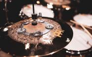 Pandeirola de Chimbal Meinl Dry Ching Ring DCring para Fixar no Chimbal ou Ride como Chuveirinho