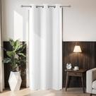 Panel de Cortina Blackout para Puerta Joydeco 102x198 cm Blanco Panel de Cortina Blackout para Puerta Joydeco 102x198 cm Blanco