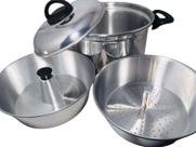 Panela a Vapor Multi-Uso Cozivapor 3Pcs -Marmicoc