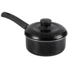 Panela Antiaderente com Tampa Aluminio 14Cm Preto Nacional