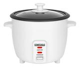 Panela Arroz Eletrica 1,3 127v Litros Branco Capacidade Compacta Facil Uso Desligamento Automatico