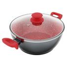Panela Avulsa Philco 4,6L com Revestimento Redstone Tampa de Vidro