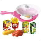 Panela Big Frigideira Com Tampa Kids Brinquedo Infantil Zucatoys