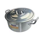 PANELA CAÇAROLA 23L Nº40 EM ALUMINIO 40,2x19x56CM COM ALÇA LINHA HOTEL