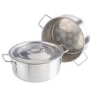 Panela Caçarola A Vapor Alumínio Polido Profissional 32Cm 12L Nacional Panela Caçarola A Vapor Alumínio Polido Profissional 32Cm 12L Nacional